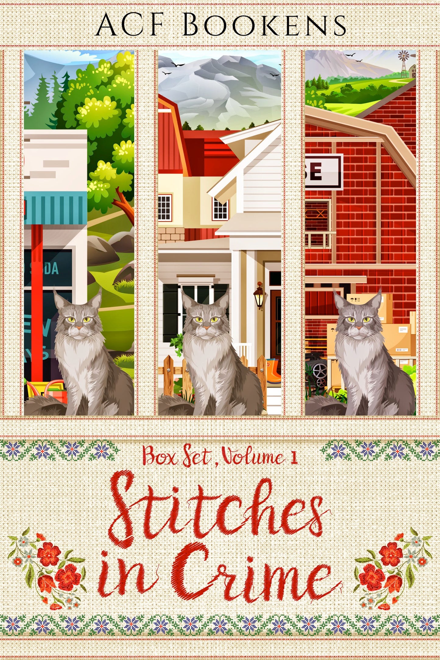 Stitches In Crime Box Set Volume 1 (Books 1-3)