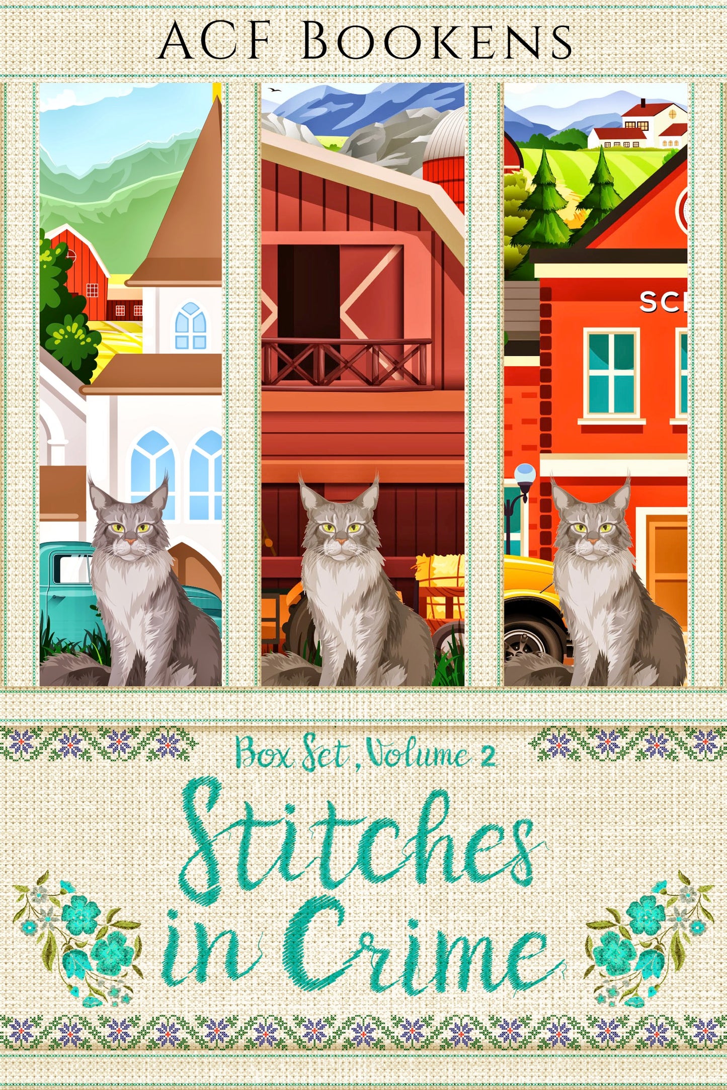 Stitches In Crime Box Set Volume 2 (Books 4-6)