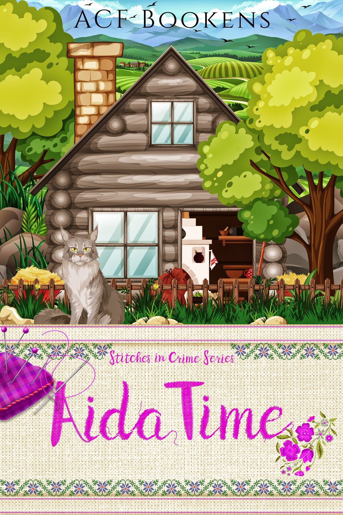 Aida Time (Stitches in Crime Series Book 10)