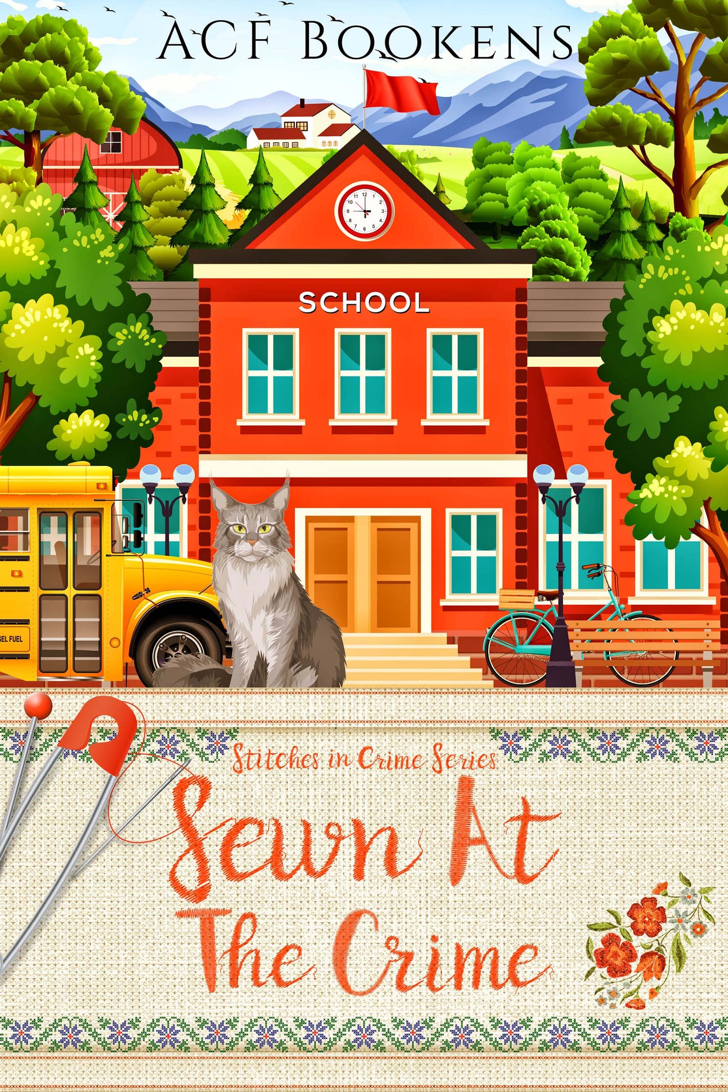 Sewn At The Crime (Stitches In Crime Book 6)