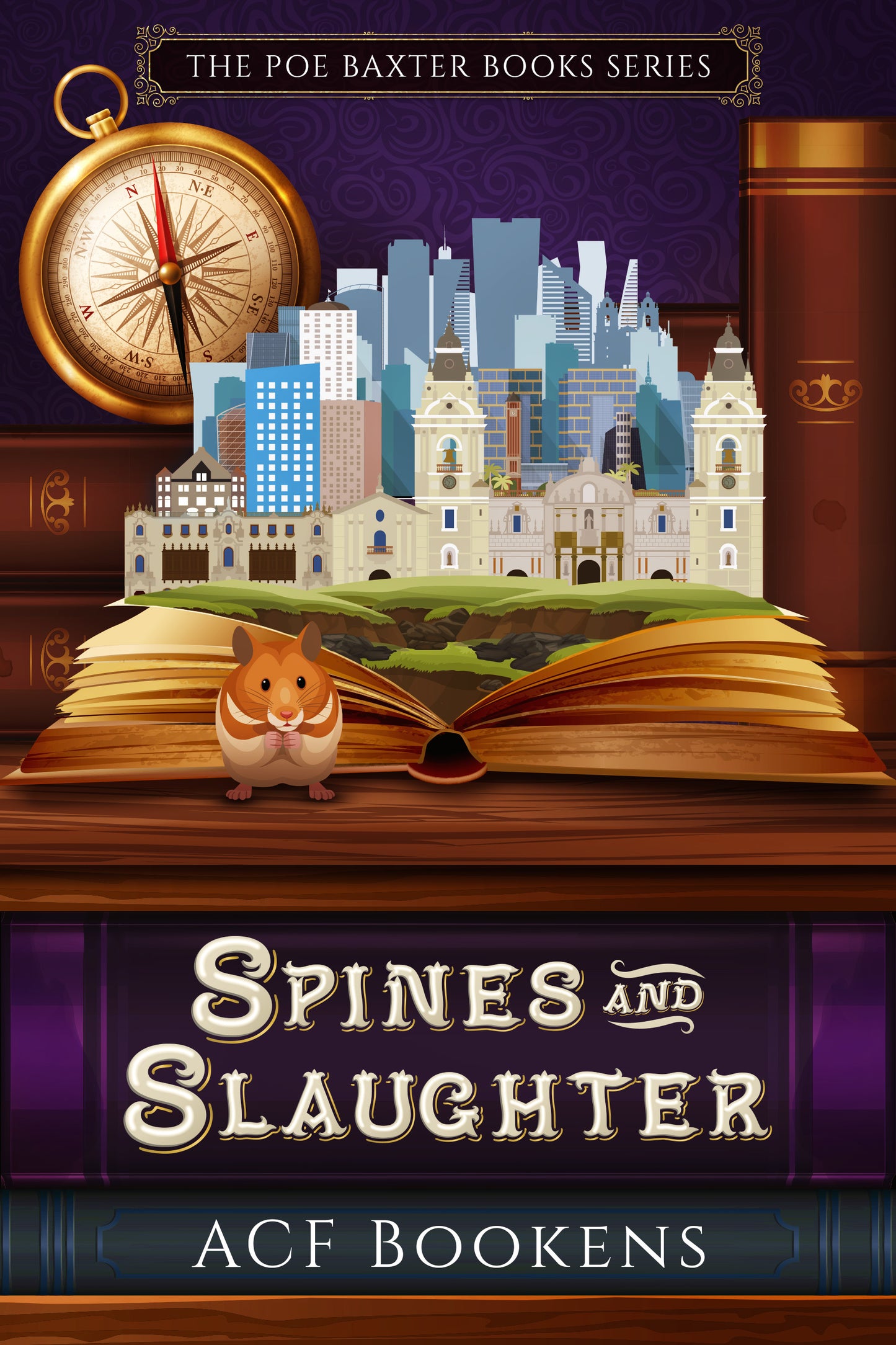 Spines and Slaughter (Poe Baxter Books Series Book 5)