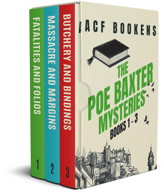 The Poe Baxter Books Series Box Set, Volume 1 (Books 1-3)