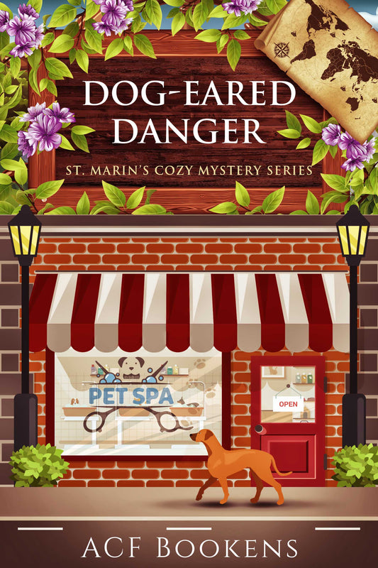 Dog-Eared Danger (St. Marin's Cozy Mystery Series Book 11)