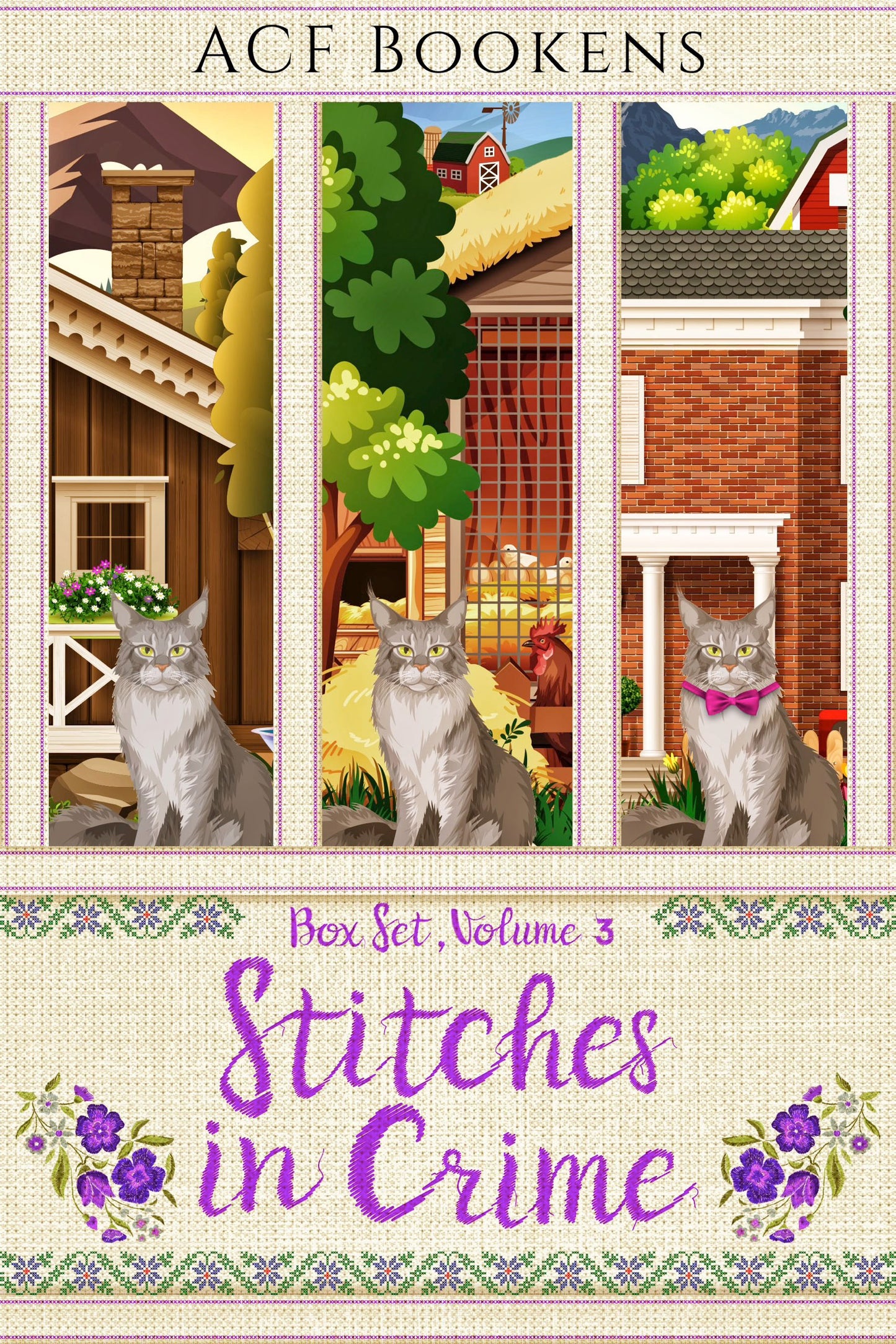 Stitches In Crime Box Set Volume 3 (Books 7-9)