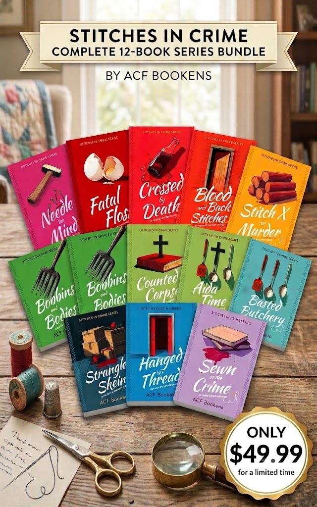 Complete Stitches In Crime Series Bundle - All 12 Books