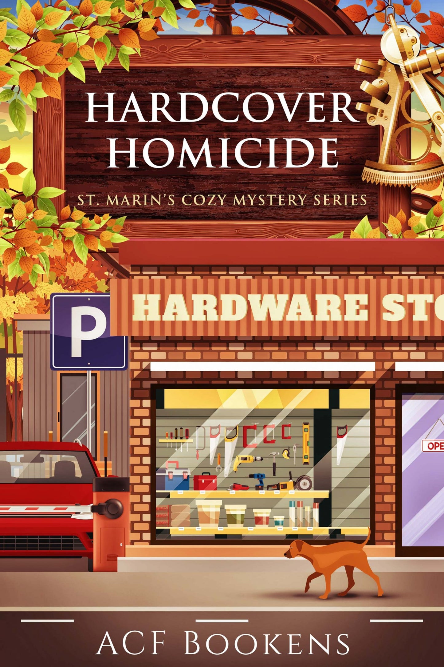 Hardcover Homicide (St. Marin's Cozy Mystery Series Book 9)