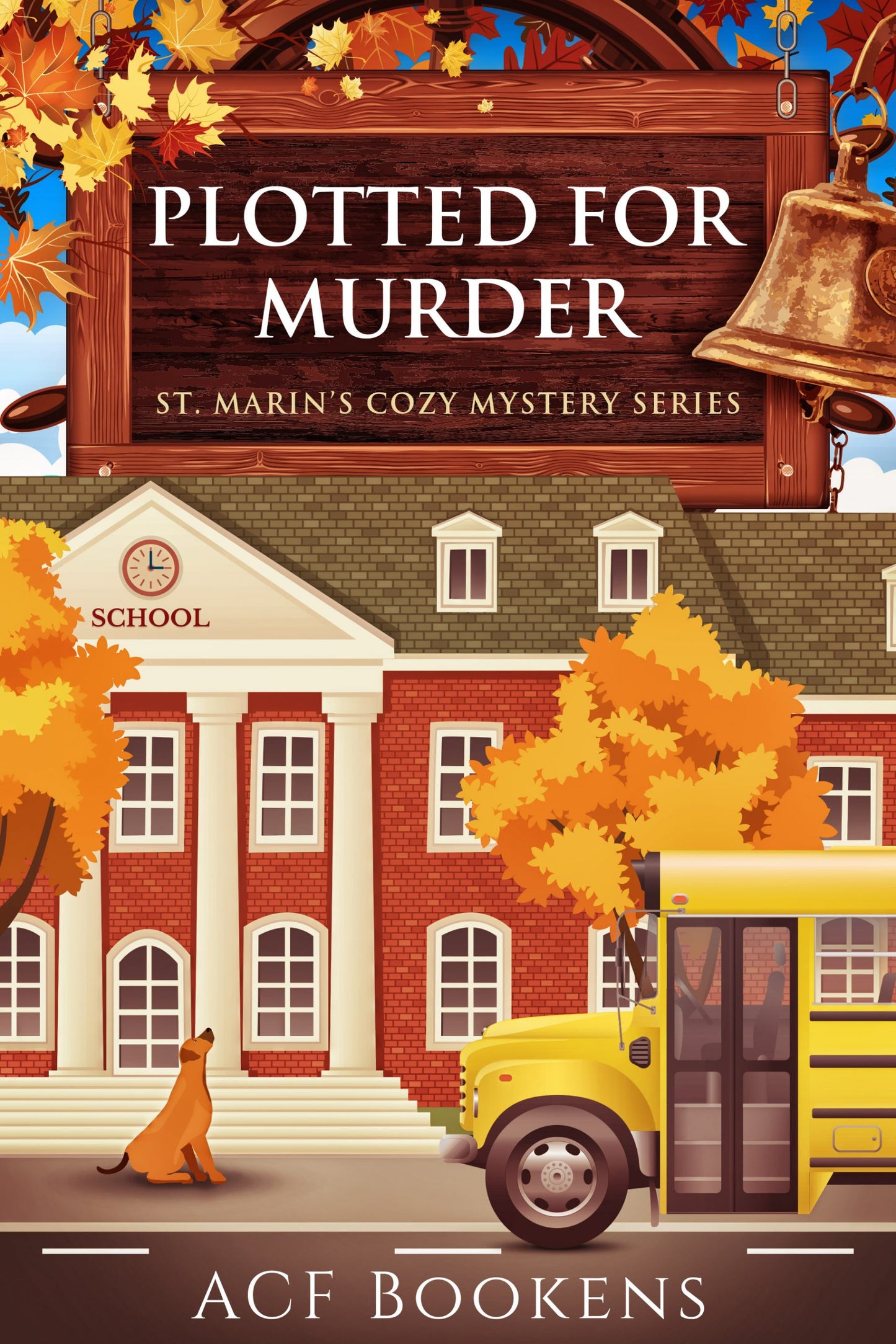Plotted For Murder (St. Marin's Cozy Mystery Series Book 4)
